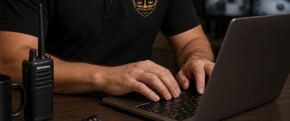 Officer Typing Incident Report May 2026